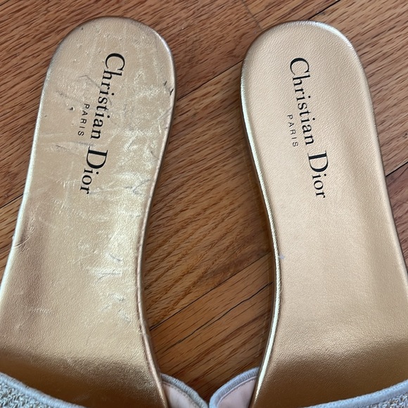 CHRISTIAN DIOR DWAY SLIDES - Picture 3 of 5